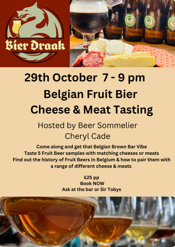Belgian Fruit Beer, Meat and Cheese Tasting with Cheryl Cade